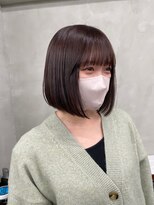 ニコ トウキョウ 渋谷(nico TOKYO)&nbsp;ブラウンカラー/ボブ/ダークブラウン/透明感カラー