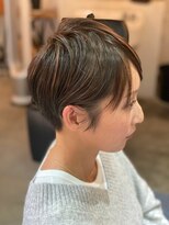 テントヘアー(TENT HAIR)&nbsp;ショートカット＋ハイライト
