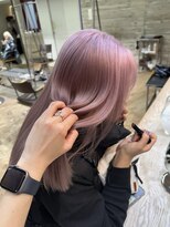 ヲタク(wotaku.)&nbsp;ペールピンクパステルピンクホワイトピンクハイトーンカラー艶髪