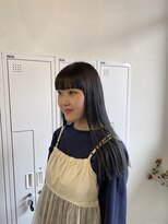 クリアーオブヘアー 池下店(clear OF HAIR)&nbsp;wide bang×garage color