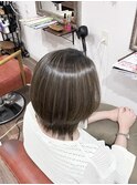 白髪ぼかしハイライト..~**.