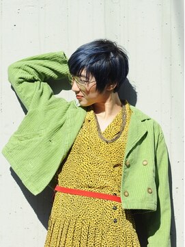 リブロ 三軒茶屋(LIBRO) レトロ×無造作ショート