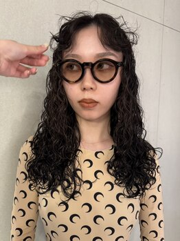 フィリュヌ(filune)の写真/ハードパーマから外国人風なラフなパーマまでどんなパーマスタイルも得意!ハイトーンの方もご相談ください*