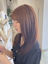 ジュエ ヘアー デザイン(Jue hair design)&nbsp;透明感ブラウン/レイヤー/透明感カラー/20代/30代/三河/知立