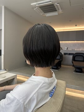 サンド 鹿児島中央(sand) パツっとレイヤーボブ