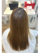 縮毛矯正専門店 レスキューヘア 町田店&nbsp;カラー毛もサラツヤストレート