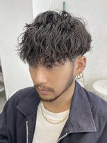 フィフス 大分(fifth)&nbsp;大分ツーブロック刈り上げマッシュツイストスパイラルパーマ