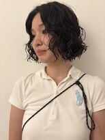 ニーム(nimes)&nbsp;kaon  ボブパーマ ボブ　ボブスタイル