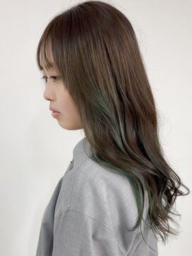 リシャルム 新保店(Re charme) ［Re Charme/近藤恭輔］ポイントカラー　グリーン