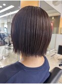 ぱつっとミニボブ
