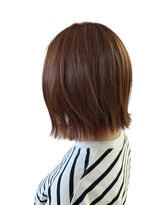 クオリス 上板橋店(QUALIS)&nbsp;透明感グレージュ◎冬の韓国風くびれショート 20代30代