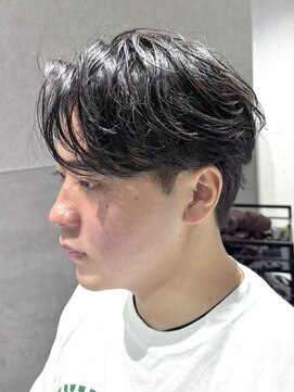 テクト バイアッシュ 吉祥寺店(Tect by Ash) センターパートフェザーショートパーマニュアンスパーマ