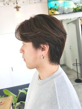 エイス 梅田 中津(Ace) センターパート 曲がる縮毛矯正