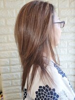 松本平太郎美容室 国立店&nbsp;40代50代60代×ロングレイヤー×イノアカラー×ハイライト