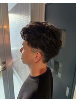 互感 トモシビ 富山インター店(互感 tomoshibi) スキンフェード×波巻きパーマ