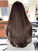 ハイライトバレイヤージュダブルカラーケアブリーチ20代30代