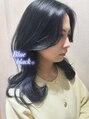 ラフェスタヘア 和歌山駅前店(Lafesta HAIR)&nbsp;人気のブルーブラック×レイヤーカット