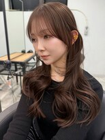 リンドトウキョウ(LINDO TOKYO)&nbsp;大阪/心斎橋/チョコレートブラウン/レイヤーカット/ダブルカラー