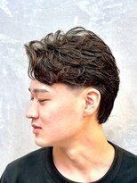 サームマン 人形町(SARM MAN)&nbsp;大人センターパート×ニュアンスパーマ