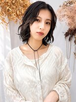 ユイマァル 岡山(YUIMARL) 岡山ショート20代30代顔周りカットレイヤーボブニュアンスパーマ