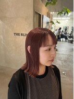 ザ ブリンク(THE BLINK) 【切りっぱなしボブ】ツヤ感暖色で小顔見え!大人可愛い旬スタイ