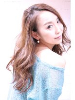 ホラン(HoLan)&nbsp;HoLan/spring☆外人風ワンサイドカールxシアーグレージュ♪