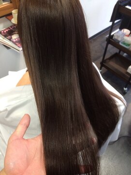 ディアー ヘアデザイン(Dear hair design) イルミナカラー【グレージュ】