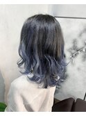 【奈良/inni hair】デニムカラー