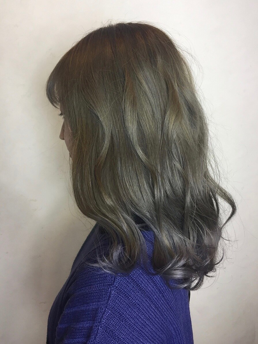 グラデーションシルバーミンク　ショートジレ グラデーションシルバーミンク ショートジレ hqdefault.jpg