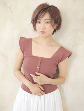 フミ(Fumi) 小顔ひし形ショートボブvol.3