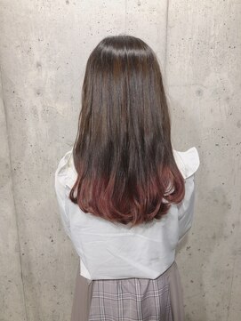 サロンドミルク 原宿(salon de MiLK) アッシュベージュ＆グラデーションピンクベージュ