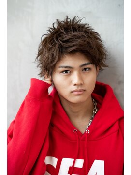 オースティン 錦糸町(AUSTIN) コンマヘアビジネスかき上げトランクスヘアショートレイヤー