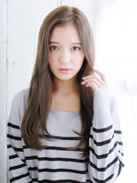 ヘアメイク ナル(hair make nalu) かきあげナチュラルストレートスタイル