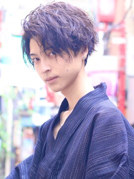 リップス 池袋(LIPPS) かきあげ前下がりスパイラルマッシュ