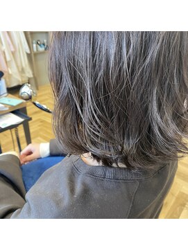 アルマヘアー(Alma hair by murasaki) ◎ダークグレージュカラーのボブスタイル◎