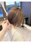 【軽さがポイント!】ナチュラルショートボブ♪