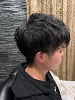 プレミアムバーバー 目黒店(PREMIUM BARBER produce by HIRO GINZA) 無造作マッシュ