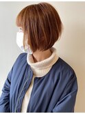 ナチュラルショートボブ