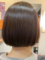 ナゴミ(NAGOMI)&nbsp;切りっぱなしショートボブ 20代／30代／40代／50代