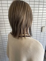 ヘアアンドスペース ベロン(hair&space velon)&nbsp;ミルクティーカラー