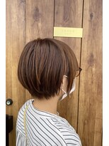 ランチ(ranch)&nbsp;ショート×くすみベージュ◎