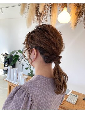 チャコ(cyaco) お呼ばれヘア