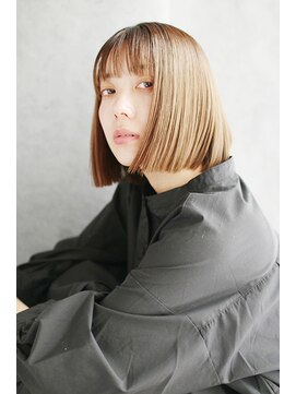 トレス プラス エヌ(TRESS+n) 20代30代40代　タッセルカットでエッジを効かす【堅田】＃777