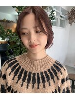 トレス(tresses) ピンクベージュ×インナーピンク