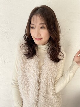 オーロ 西大寺店(ORO) 大人可愛いミディアムレイヤー