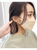 インナーカラーイヤリングカラー×美髪ボブ[横浜/東神奈川]18