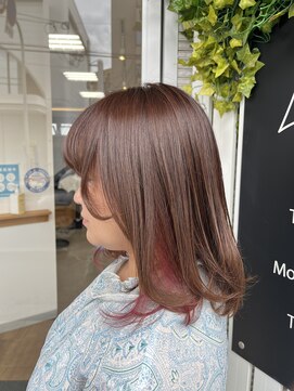 リジィー(Li Gee) ピンク&アッシュグレージュ