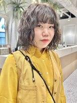 ゼストララ(ZEST Lara)&nbsp;韓国ボブ×透明感アッシュオリーブカラー【吉祥寺】misaki