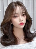 髪質改善 艶髪 愛され 韓国風 前髪カット 小顔 梅田