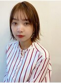 【HONEY渋谷】外はねレイヤーボブ×スカーレットブラウン★